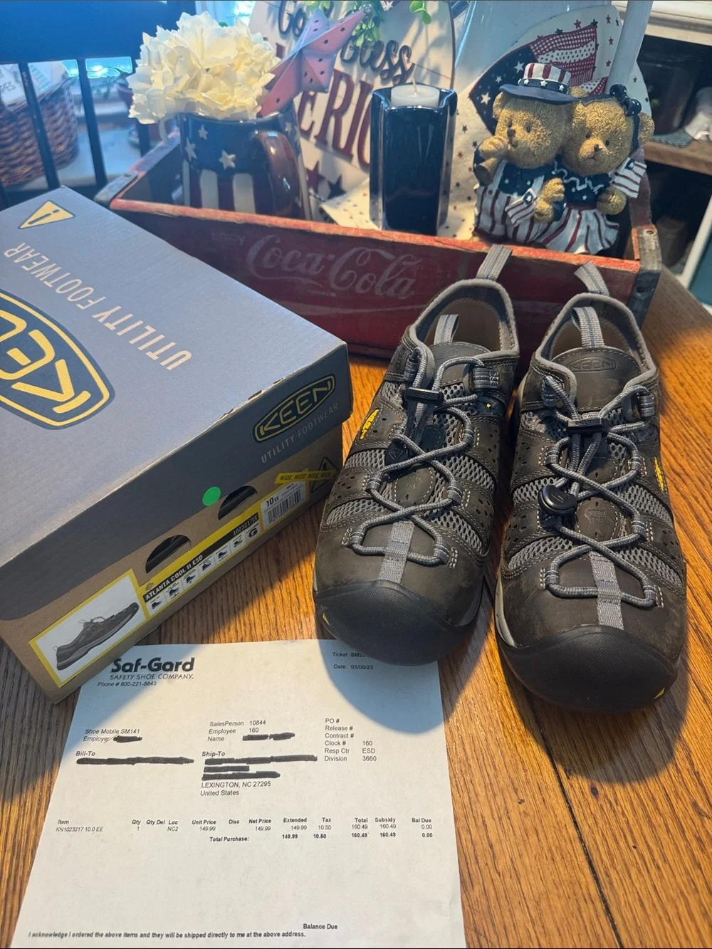 NEW!  Keen Atlanta Cool II Steel Toe ESD - Men’s Size 10EE